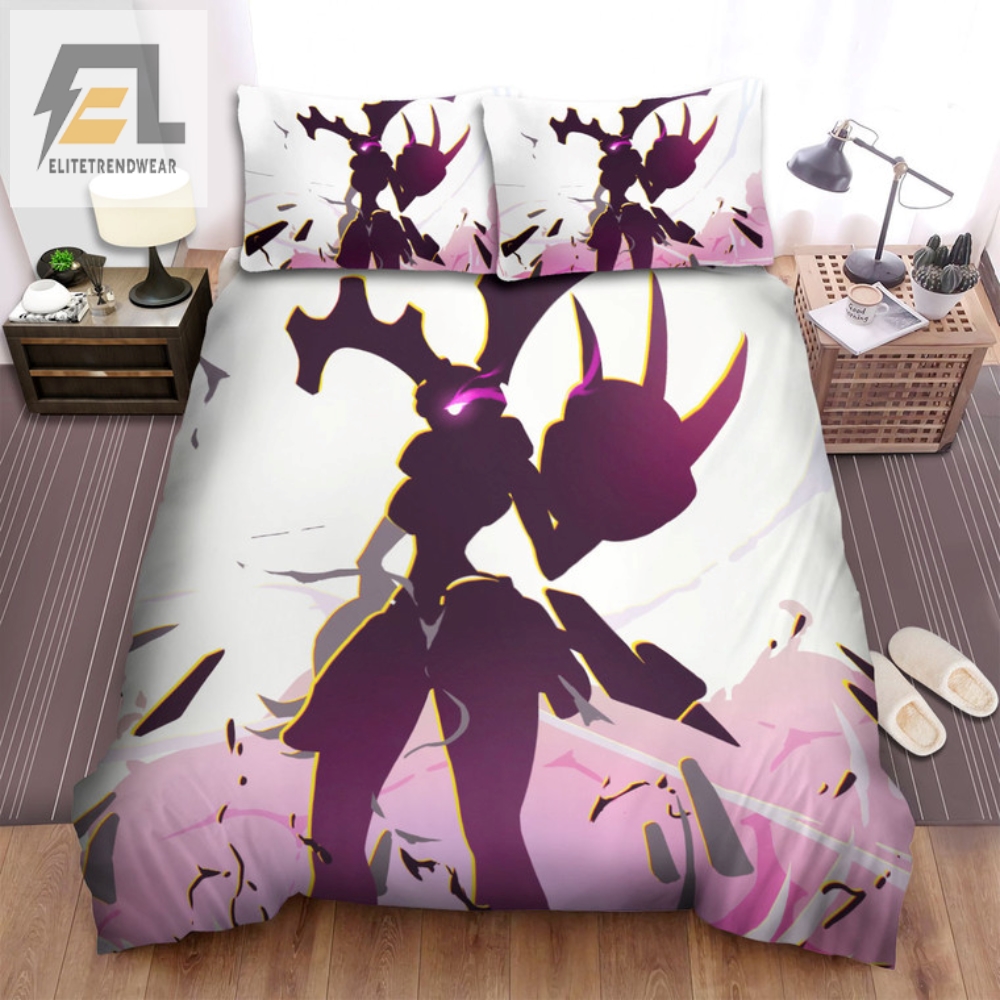 Snuggle In Style Franxx Silhouette Funny Bedding Sets