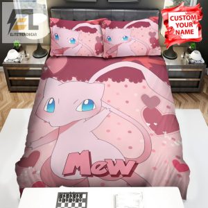 Quirky Mew Hearts Polka Dot Bedding Purrfectly Cozy elitetrendwear 1 1