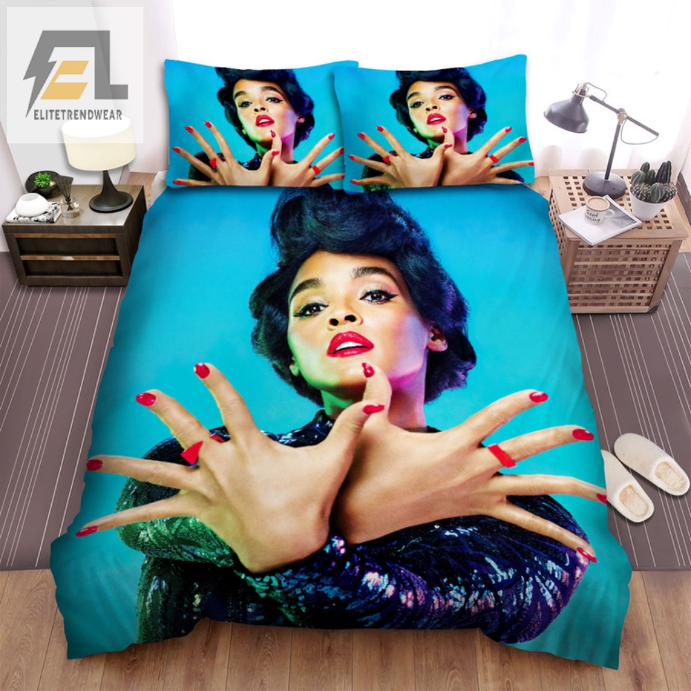 Dream Like Janelle Monáe Funky Bedding Sets For Cool Sleep