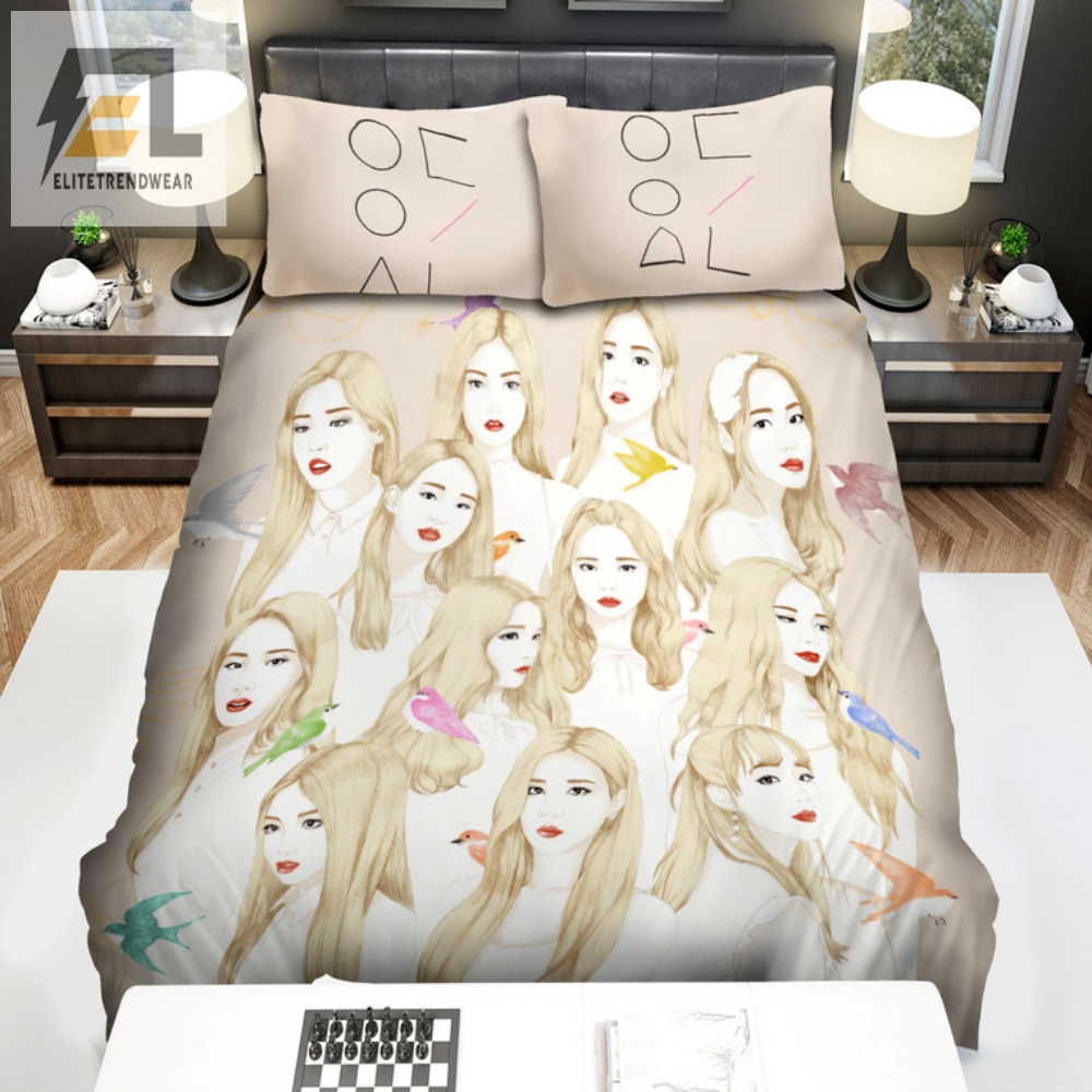 Loona Painting Bed Set Dream In Art Laugh In Comfort