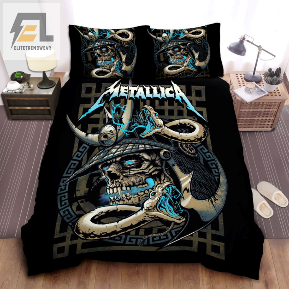 Rock In Comfort Metallica Austria Bedding Set  Lol Cozy