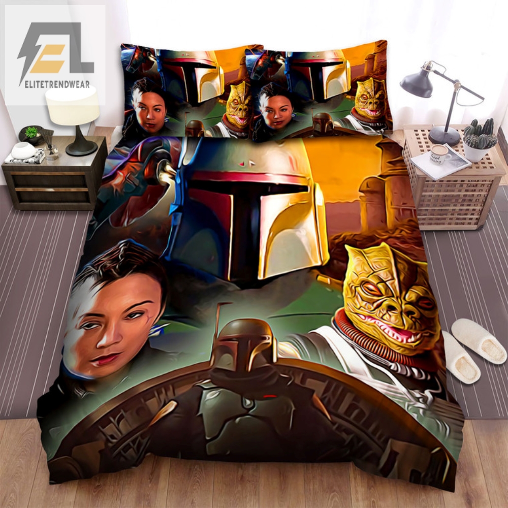 Snuggle Up In Style Boba Fett Bedding Sleep With A Bounty elitetrendwear 1