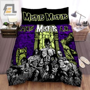 Sleep With Misfits Rockin Earth A.D. Bed Sets elitetrendwear 1 1