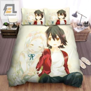 Snuggle With Anime Anohana Memma Jintan Bed Sets elitetrendwear 1 1