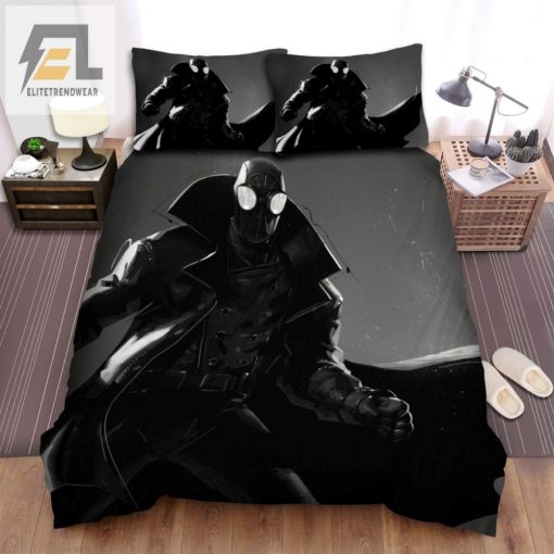 Snuggle In Noir Spidey Bed Sheets Heroic Comfort elitetrendwear 1 1