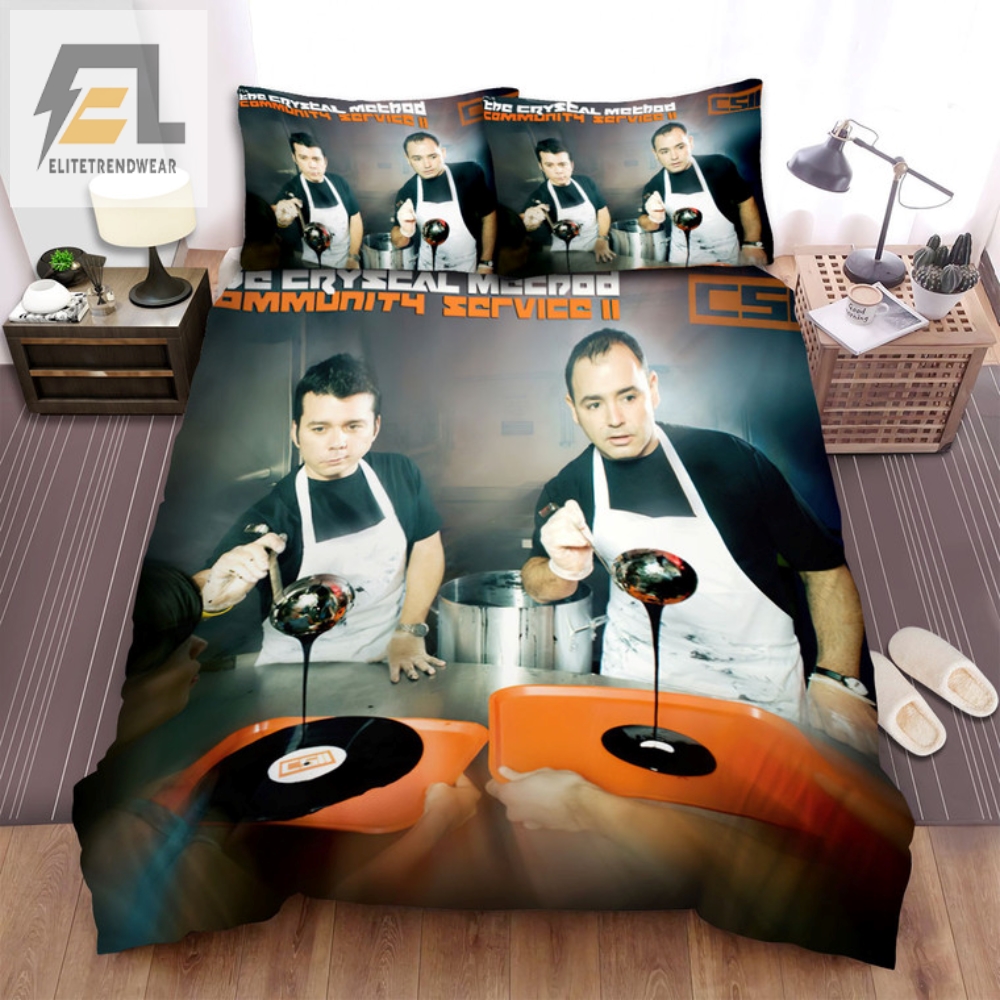 Snuggle Up With The Crystal Method Comfy Bed Sheets