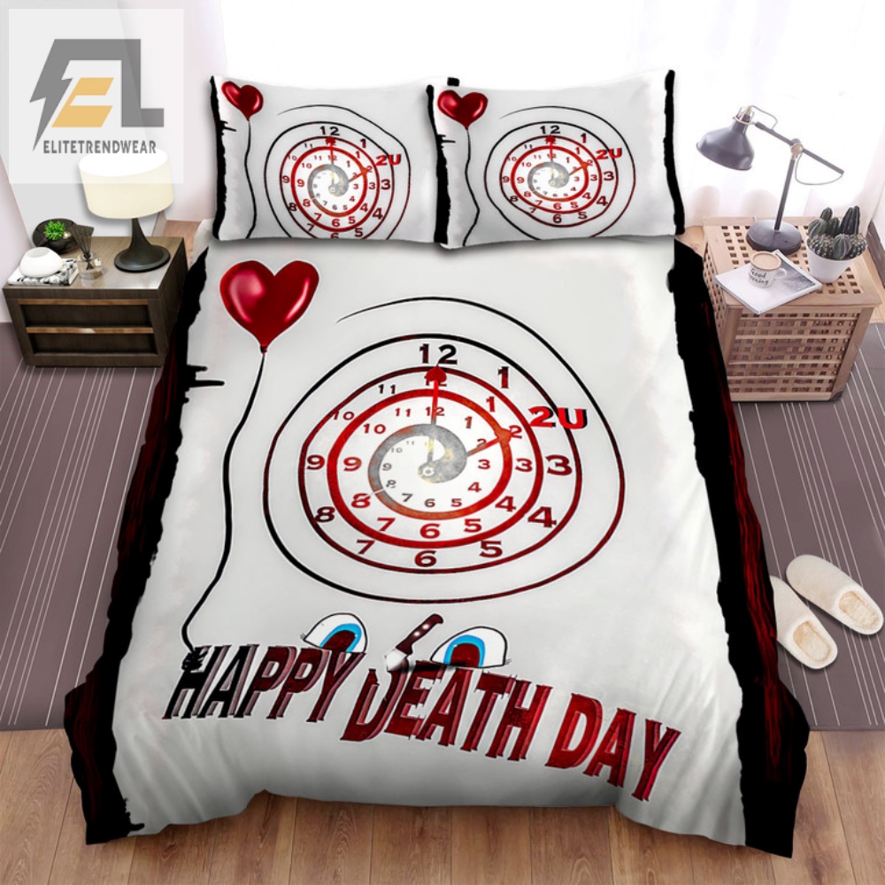 Happy Death Day 2U Funny Movie Bedding Set  Unique Humor Design