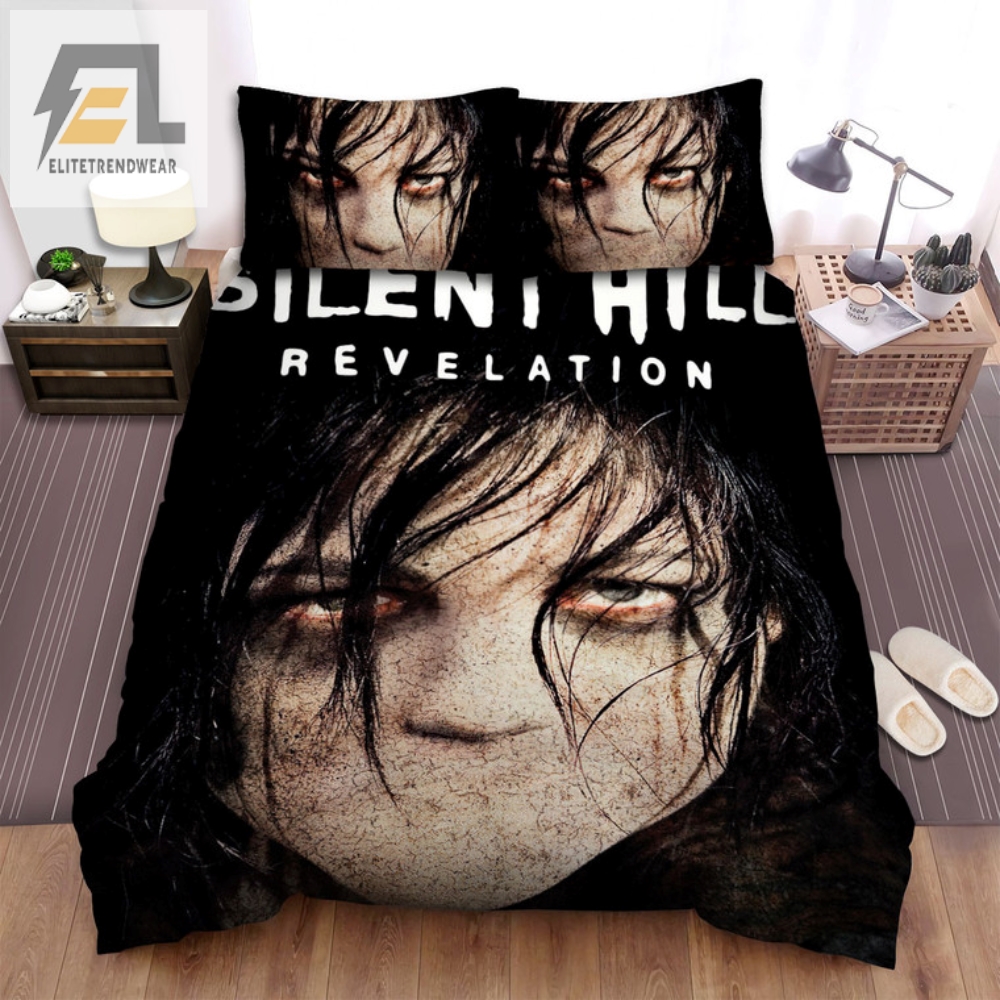 Sleep With Eyes Open Silent Hill Creepy Duvet Cover Set