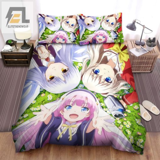 Sleep With Nao Friends Quirky Anime Bedding Sets elitetrendwear 1