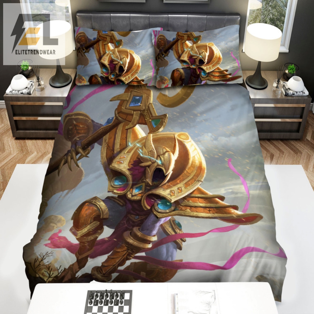 Sleep Like An Emperor Azir Lol Bed Sheets Set