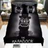 Snuggle With The Babadook Quirky Bedding Sets For Horror Fans elitetrendwear 1