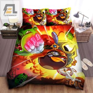 Punching Pirate Pig Bedding Sleep With Angry Birds Fun elitetrendwear 1 1