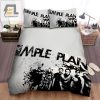 Rock Your Bed Simple Plan Artwork Sheets Duvet Sets elitetrendwear 1