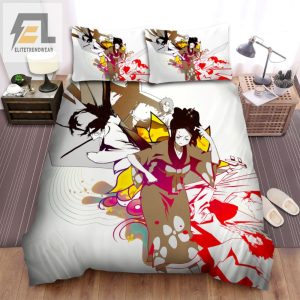 Dream With Samurai Champloo Bed Sheets Epic Sleep Awaits elitetrendwear 1 1