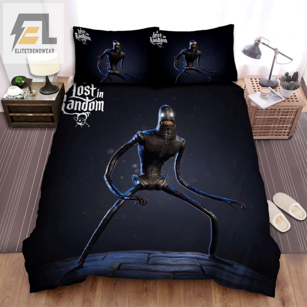 Quirky Shadow Man Bedding  Sleep In Randomly Stylish Comfort