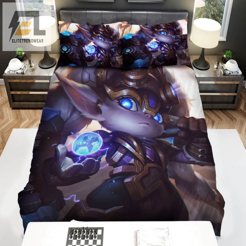 Sleep Like A Champ With Hextech Poppy Lol Bedding Sets