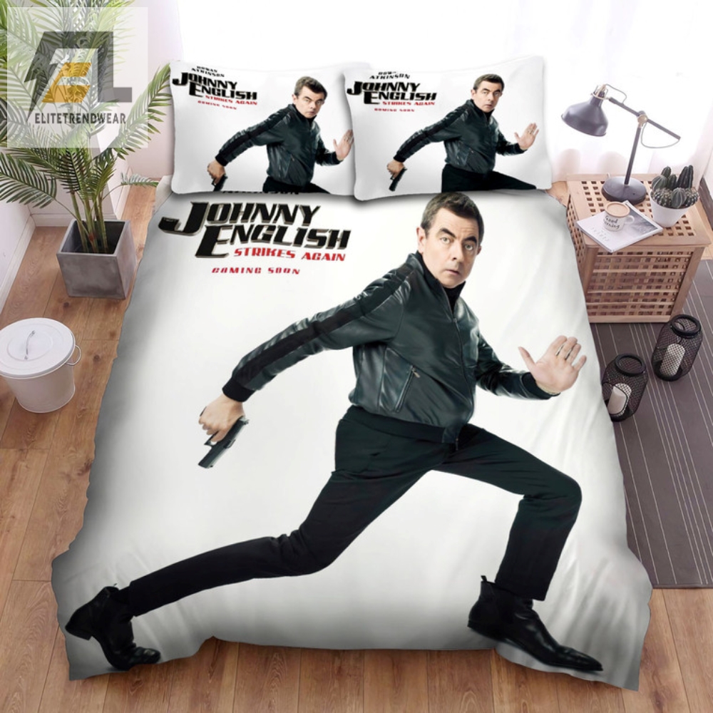 Comically Cozy Johnny English Bedding Sets