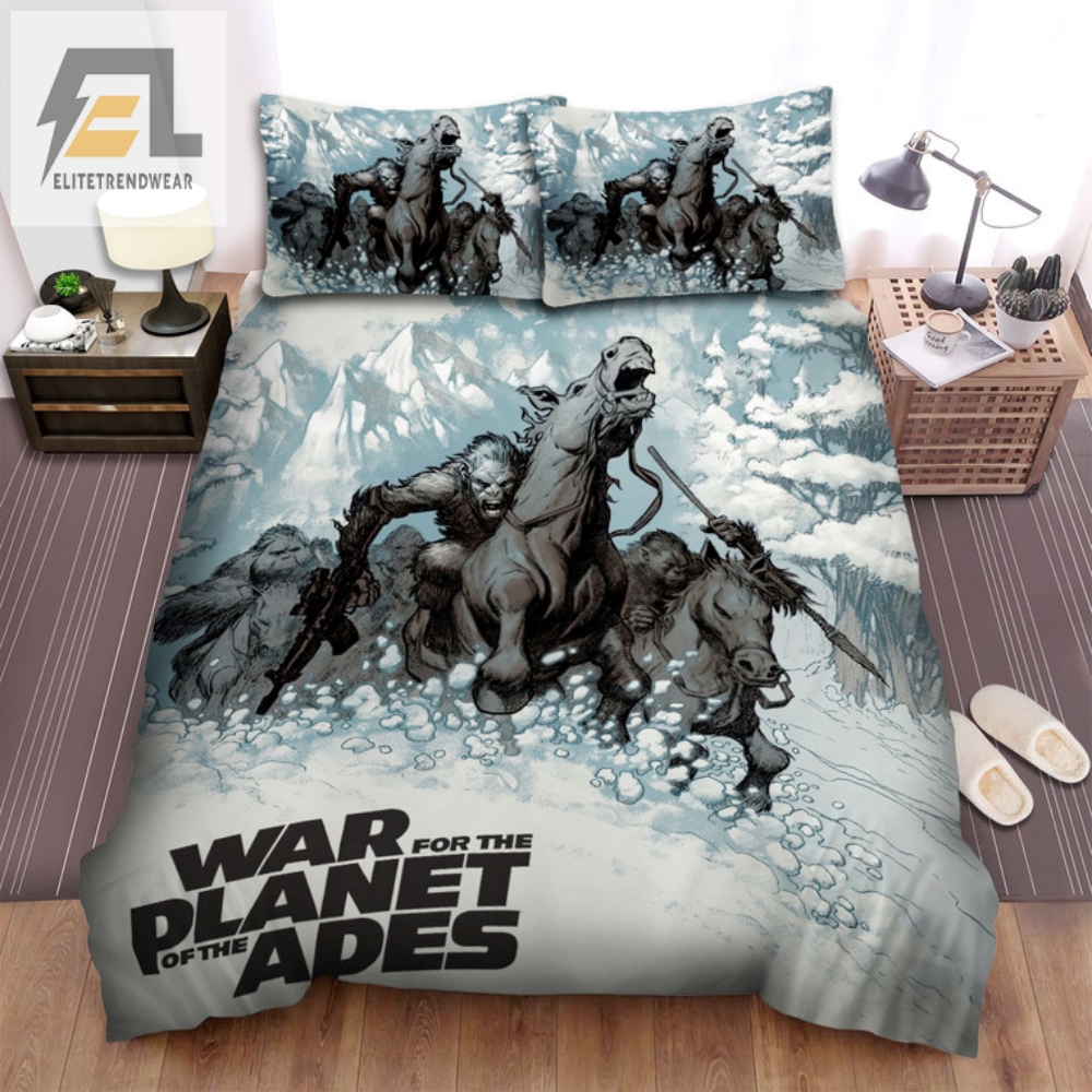 Snuggle With Apes Unique Planet Of The Apes Bedding Set