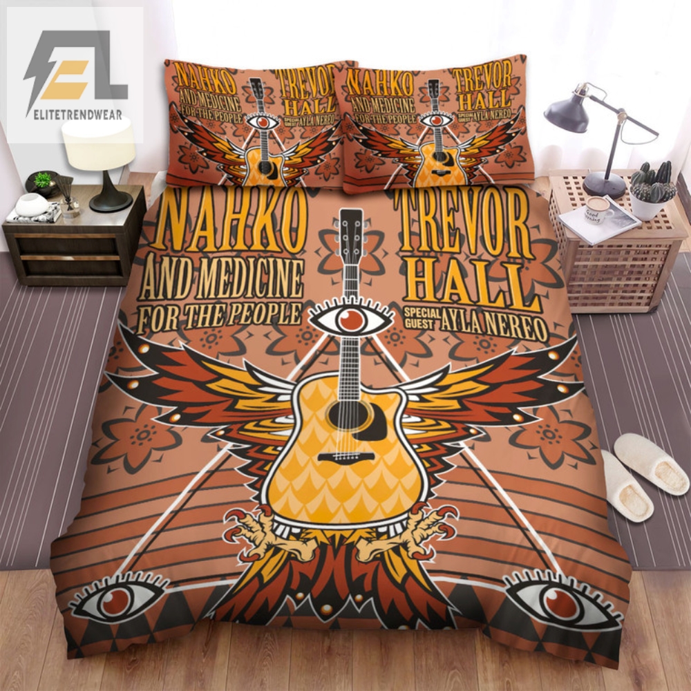 Snuggle Up With Nahko Quirky Band Bedding For Rockstars