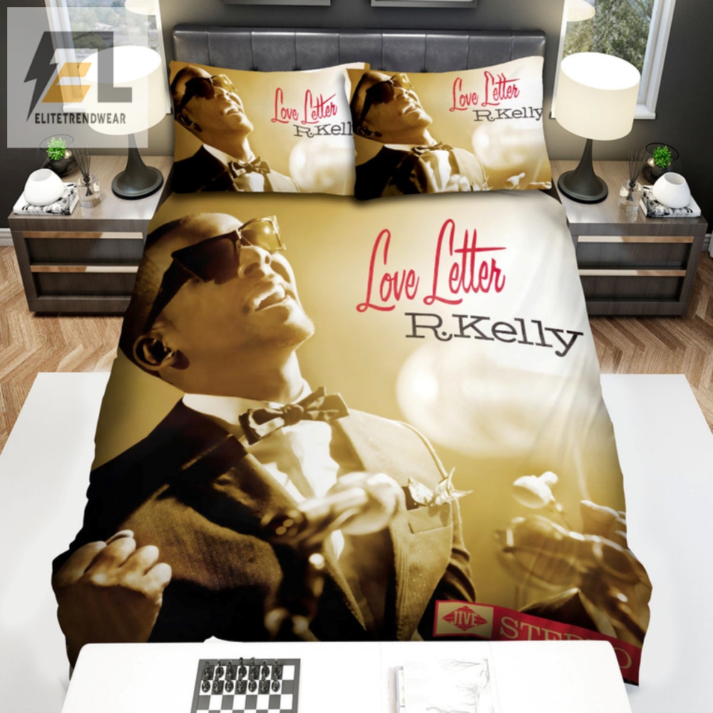 Snuggle In Scandal R. Kelly Love Letter Bedding Set