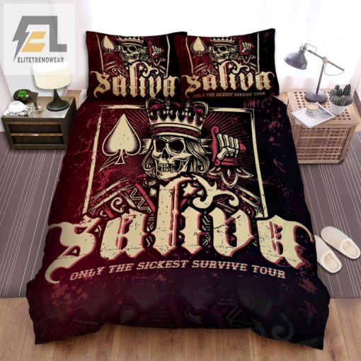 Survive In Comfort Saliva Tour Fun Bedding Sets elitetrendwear 1