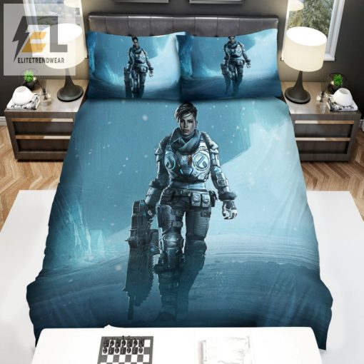 Kait Diazs Comfy War Zone Gears 5 Bedding Sets elitetrendwear 1