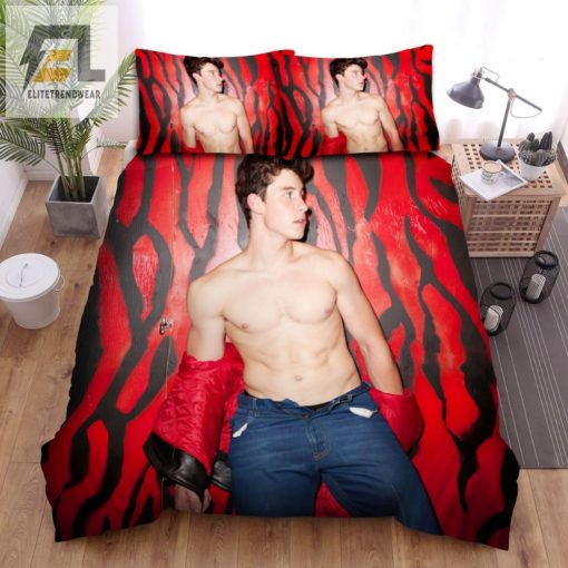 Sleep With Shawn Funny Six Packs Duvet Cover Bedding Set elitetrendwear 1