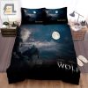 Howl With Comfort Wolfman Moon 2 Bed Sheets Duvet Set elitetrendwear 1