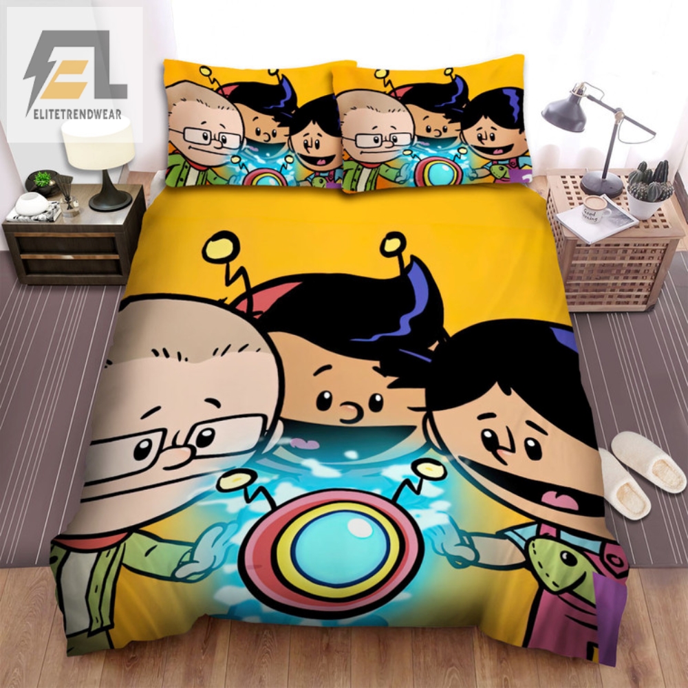 Dream With Xavier Riddle Funny Bedding Set Adventure