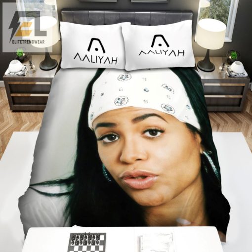 Sleep With Aaliyah Funny Unique Bedding Sets elitetrendwear 1