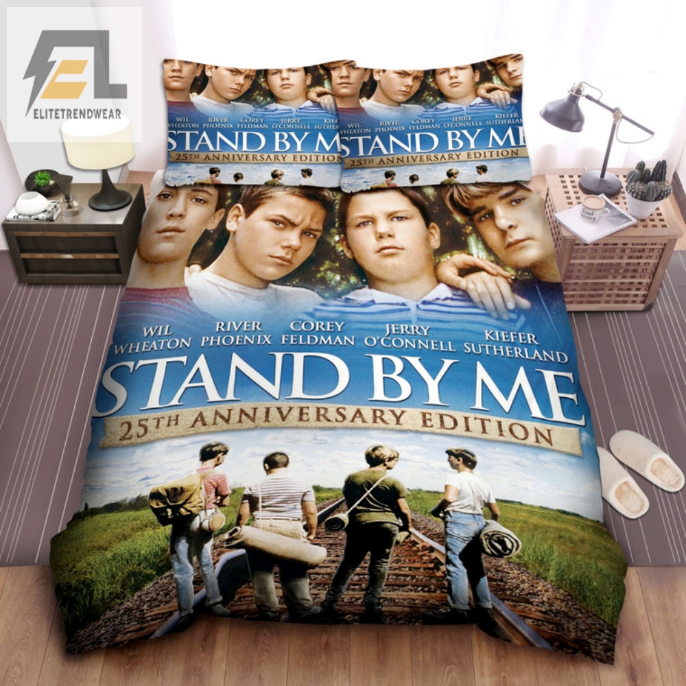 Stand By Me 25Th Bed Set  Sleep Like A 80S Movie Star