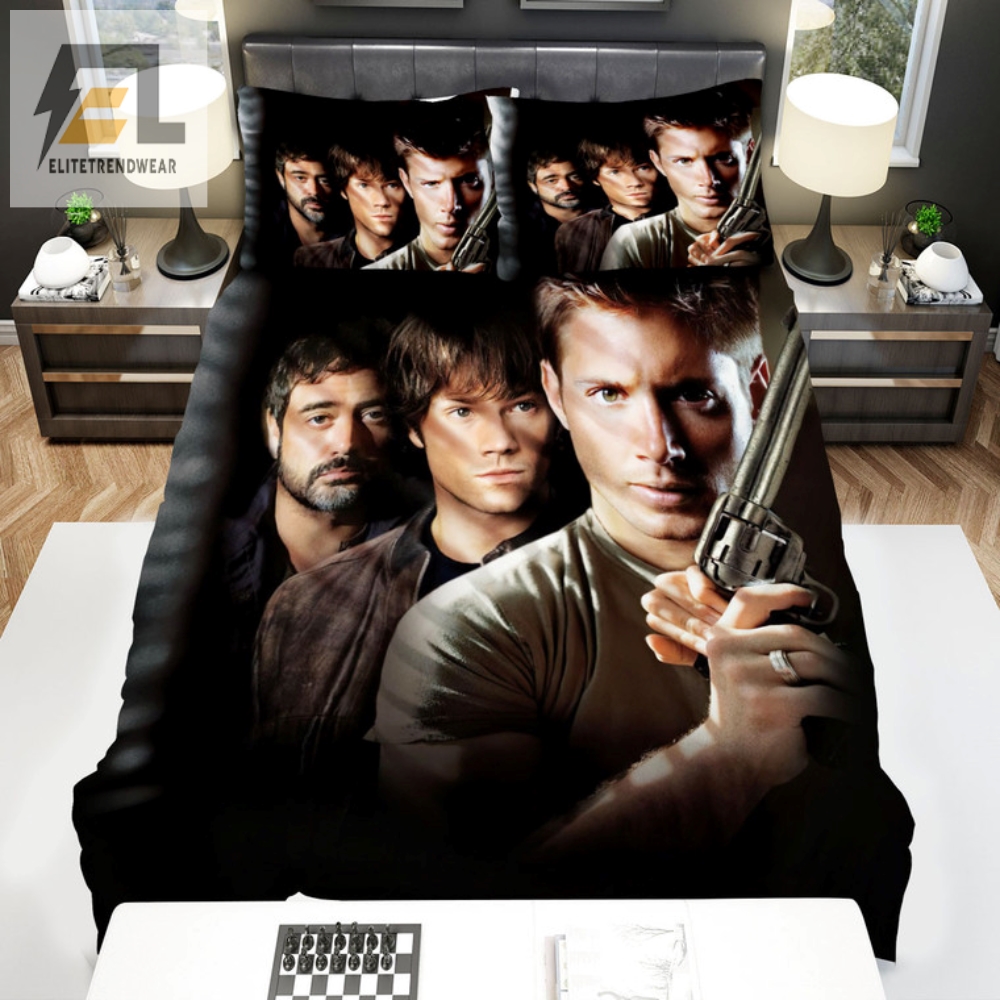 Sleep Like A Winchester Supernatural Gun Bedding Sets