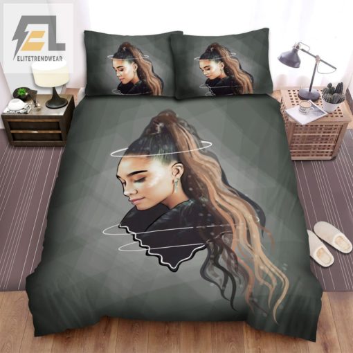 Sleep With Madison Beer Grey Sheet Set For Sweet Dreams elitetrendwear 1