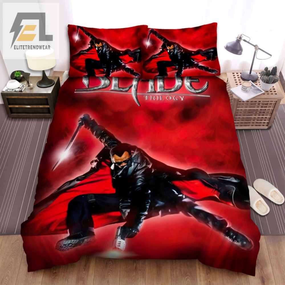 Slay Nightmares With Blade Trinity Bed Sheets  Sleep Like A Dh