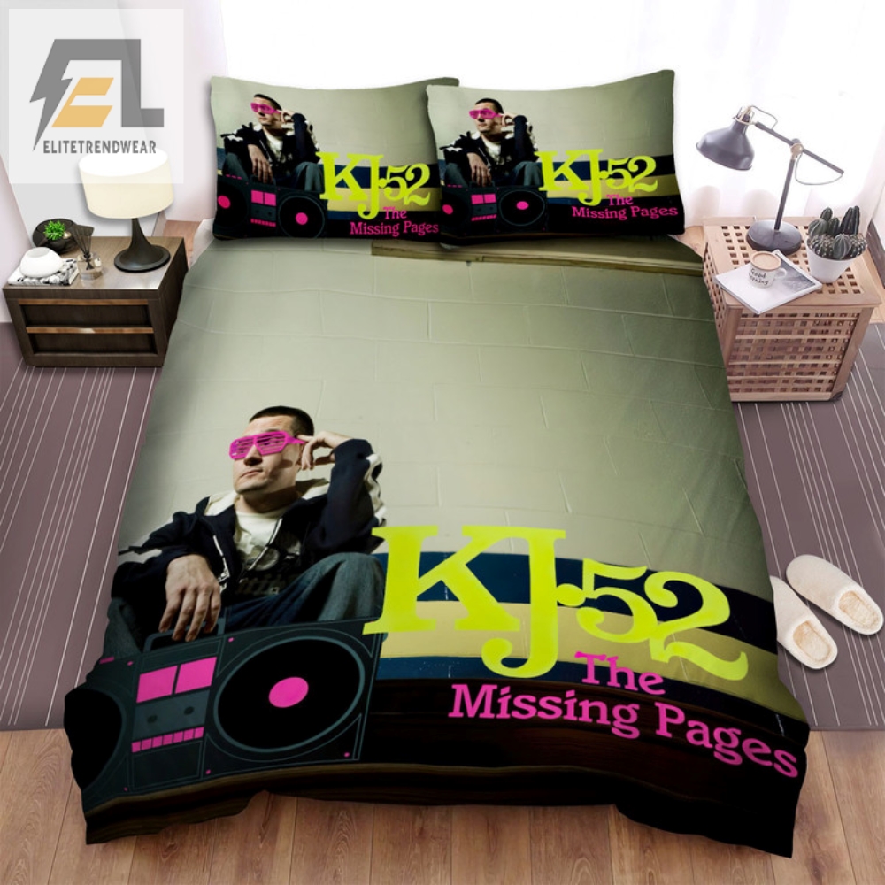 Get Cozy With Kj52s Missing Pages Bedding Set  Unique  Fun