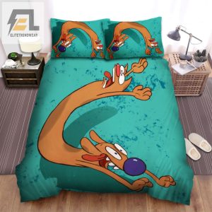 Whimsical Catdog Racing Bed Set Purrfectly Unique Bedding elitetrendwear 1 1