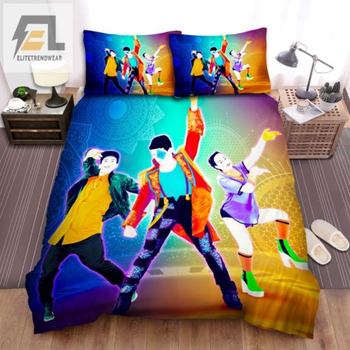 Boogie Dreams Funky Just Dance Bedding Unique Hilarious elitetrendwear 1