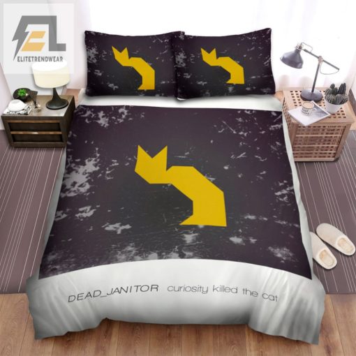 Quirky Cat Band Bedding Comforter Duvet Cover Set elitetrendwear 1