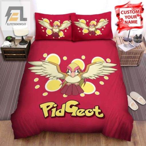 Catch Zs With Pidgeot Fun Bedding Sets For Sleepy Trainers elitetrendwear 1 1
