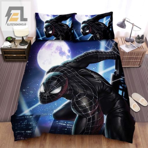 Sleep With Spidey Custom Symbiote Suit Bedding Sets elitetrendwear 1