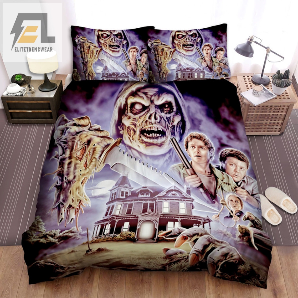 Snooze In Style Quirky House Art Bedding For Cozy Nights