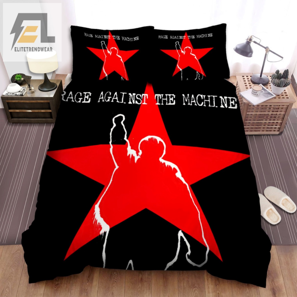 Rock Your Sleep Rise Against Red Star Bedding Set