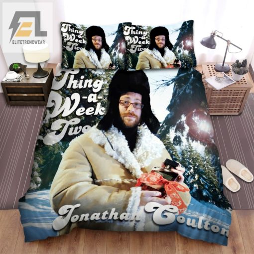 Quirky Jonathan Coulton Album Bedding Sleep With A Smile elitetrendwear 1