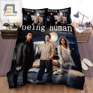 Sleep Like A Werewolf Being Human S1 Bedding Set elitetrendwear 1 1