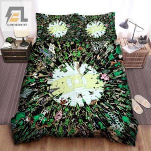 Dream Like A Hero Green Lantern Corps Comic Bedding Set elitetrendwear 1 1