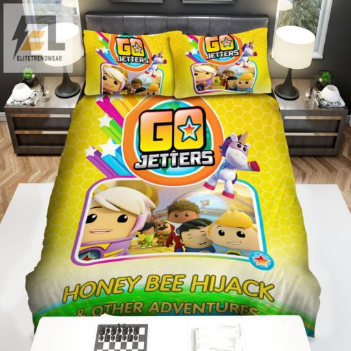 Buzzworthy Go Jetters Bedding Hijinks In Honeybee Heaven elitetrendwear 1