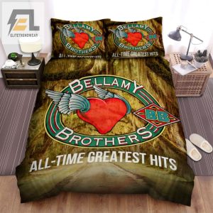 Comfy With The Bellamy Brothers Hit Tunes Bedding Set elitetrendwear 1 1