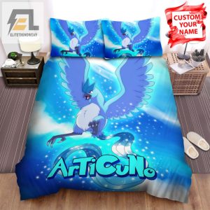 Catch Zzzs With Articuno Sparkling Blue Bedding Magic elitetrendwear 1 1