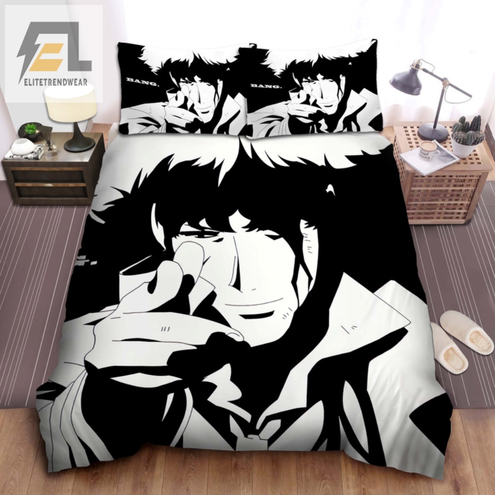 Sleep In Style With Cowboy Bebops Last Moment Bedding Set