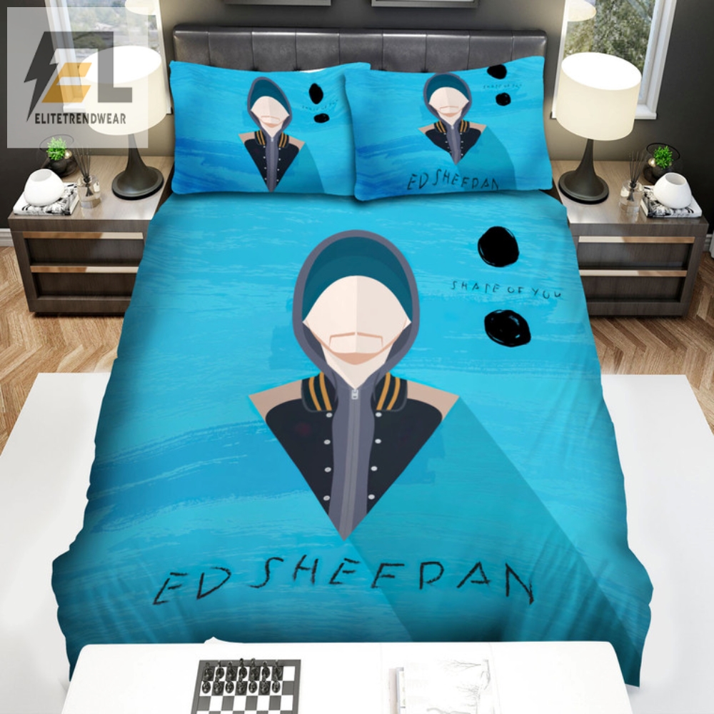 Sleep With Ed Sheeran Fun Bed Sheets  Duvet Sets